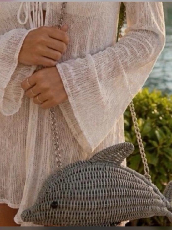 Tommy Bahama Handbags - Tommy Bahama Dolphin Woven Crossbody
Bag #12